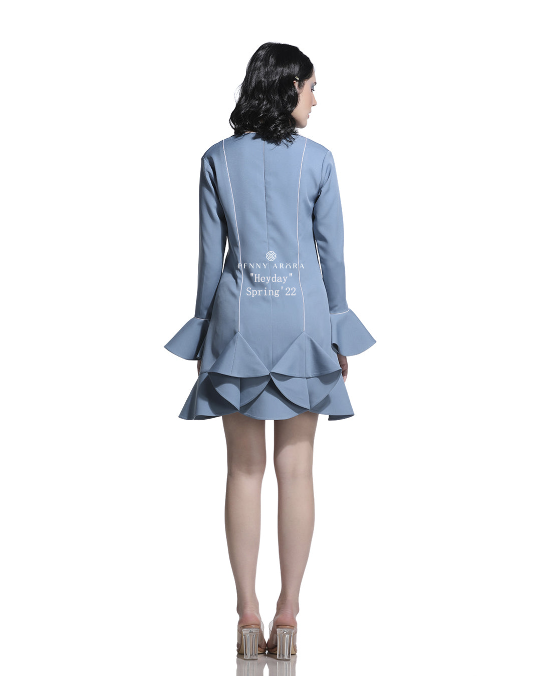 MUSSKAN SETHI ADLAKHA IN MAYAN RUFFLED DRESS