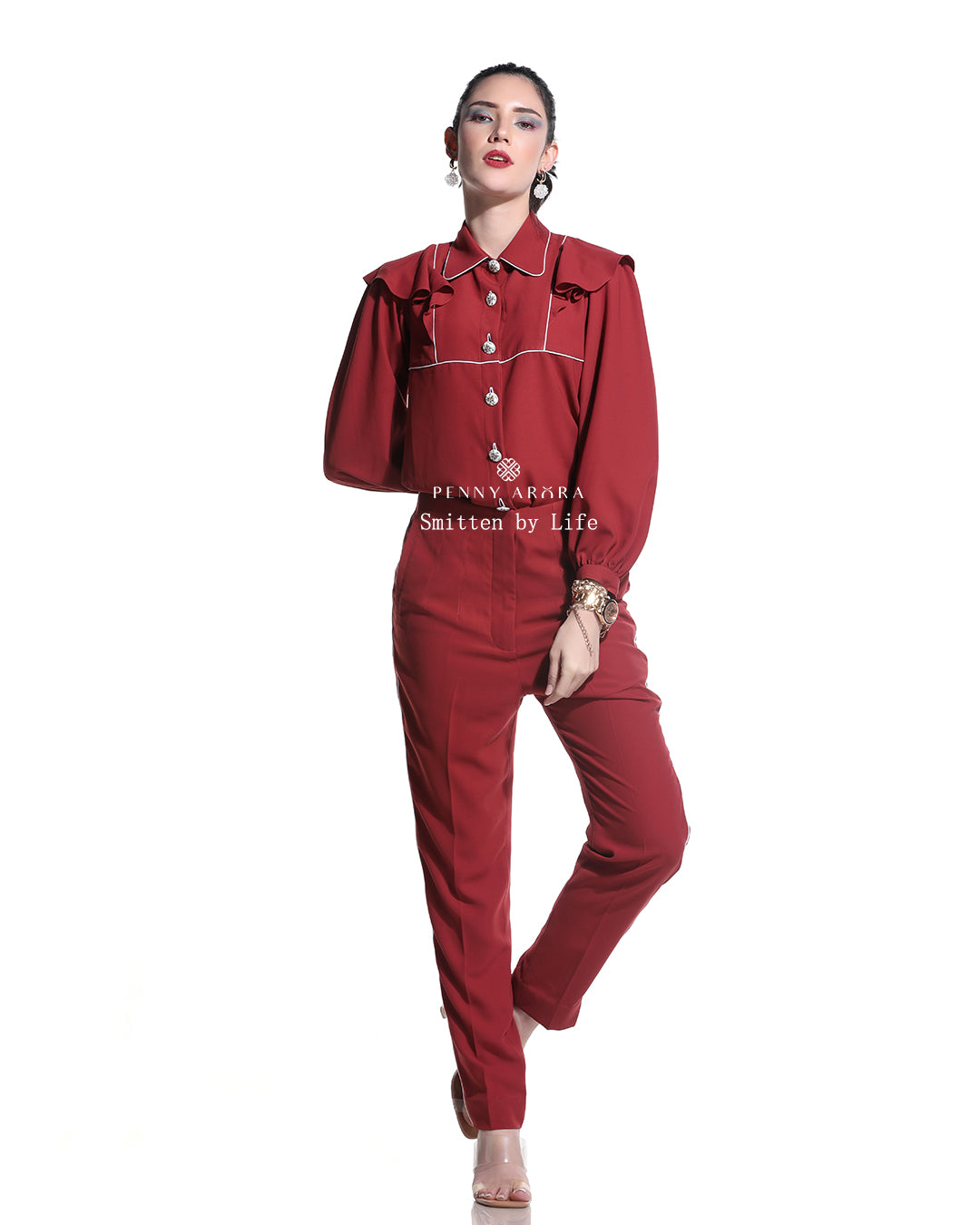 ENSEMBLE DE CHEMISES TE MERLOT