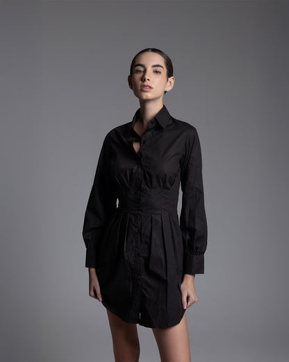 THE SCULPTED SHIRT DRESS
