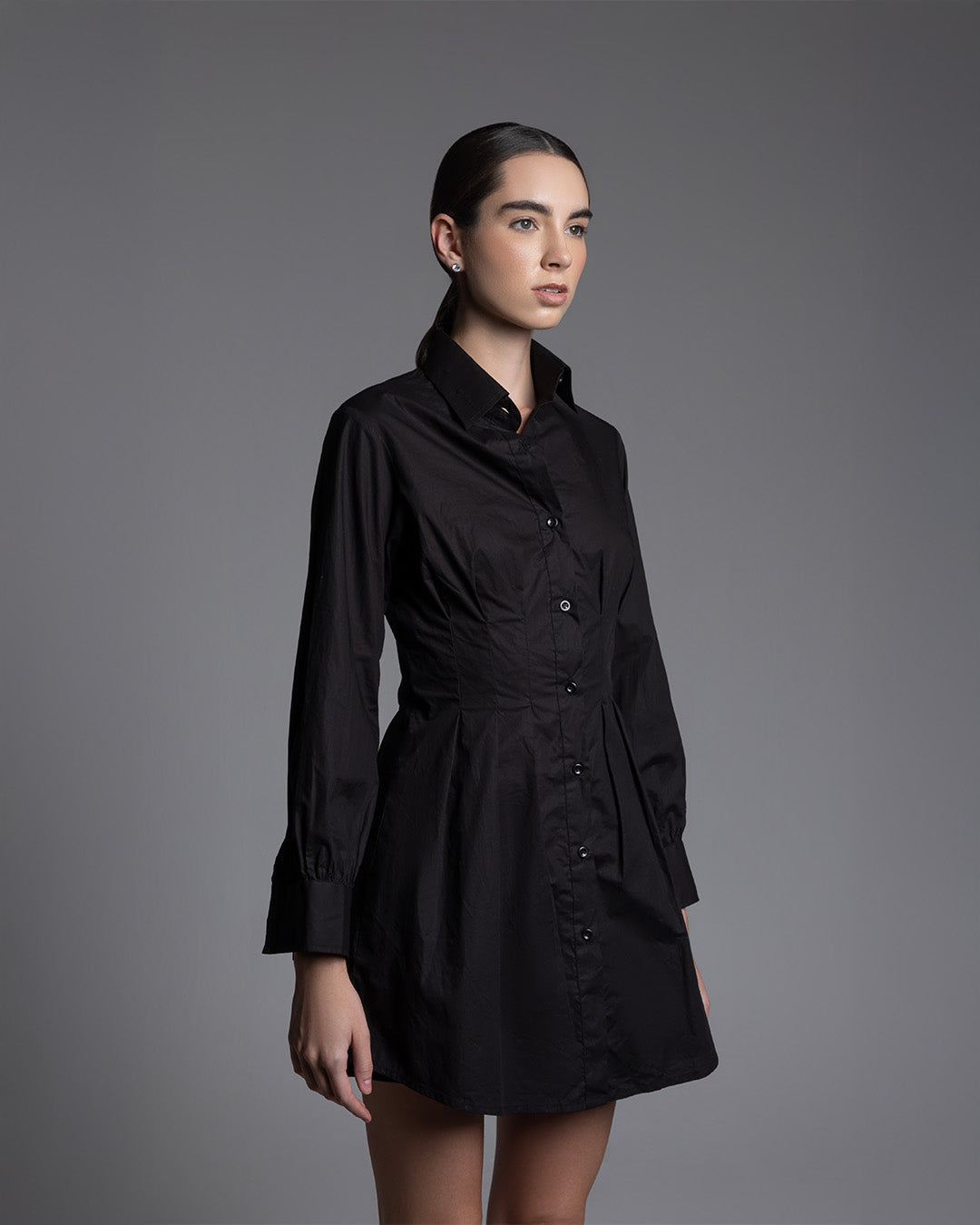 THE SCULPTED SHIRT DRESS