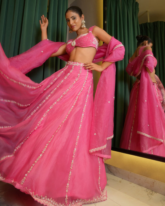 SANSKAARI BARBIE LEHENGA SET