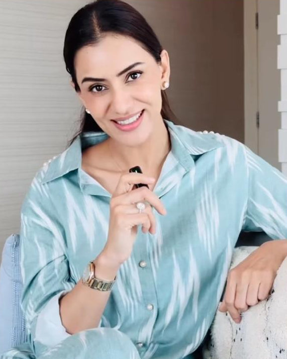 SMRITI KHANNA IN PEARL HORIZON CO-ORD SET